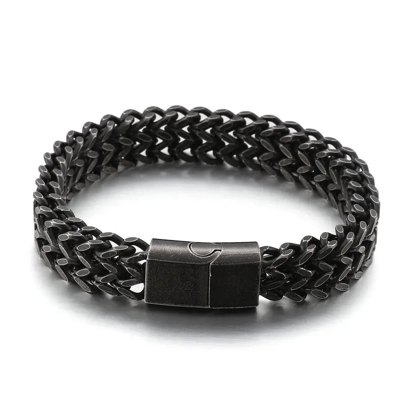 Mesh Chain Stainless Steel Bracelet