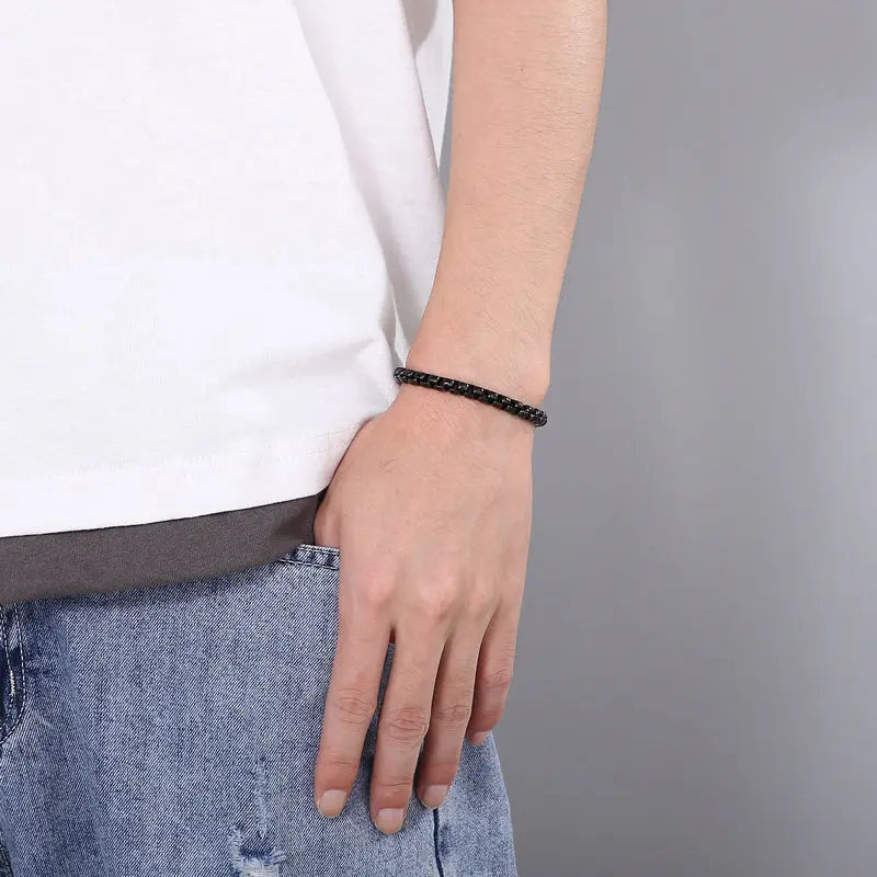 Minimalist Stainless Steel Bracelet