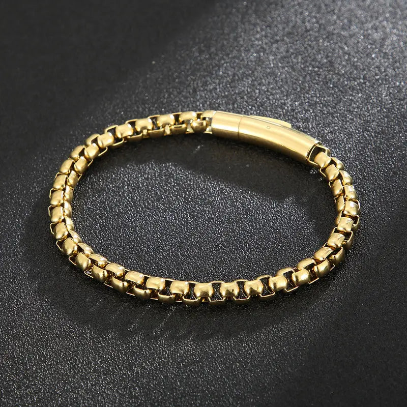 Minimalist Stainless Steel Bracelet