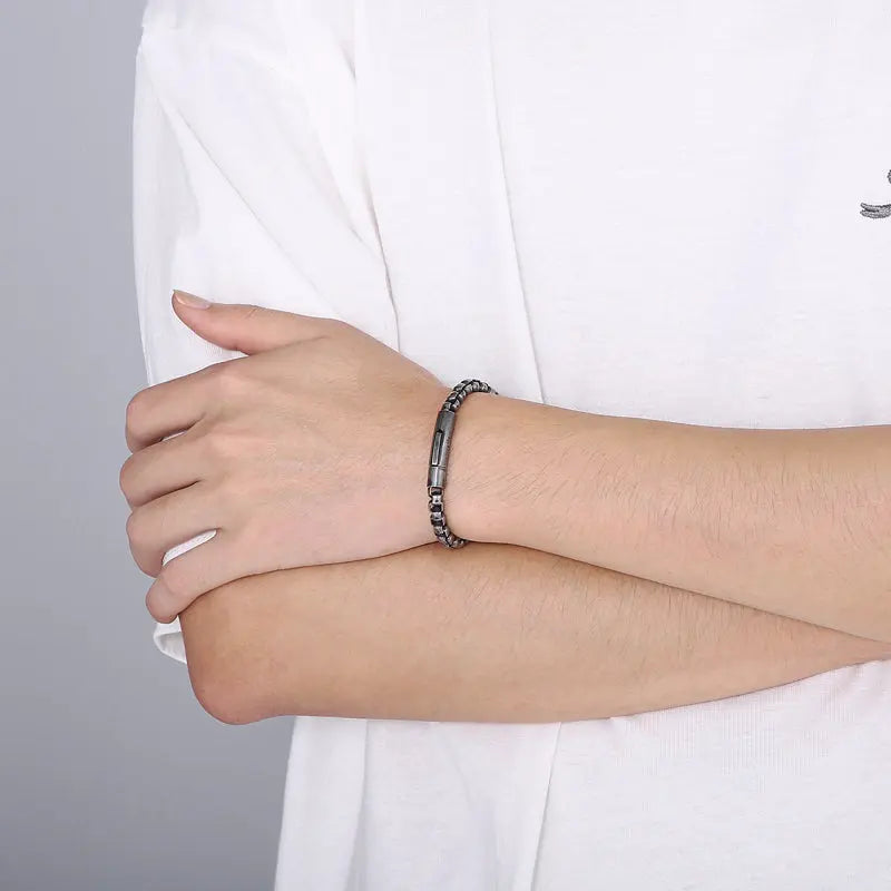 Minimalist Stainless Steel Bracelet