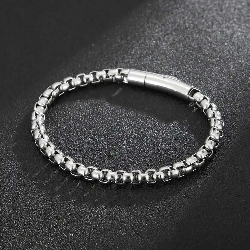 Minimalist Stainless Steel Bracelet