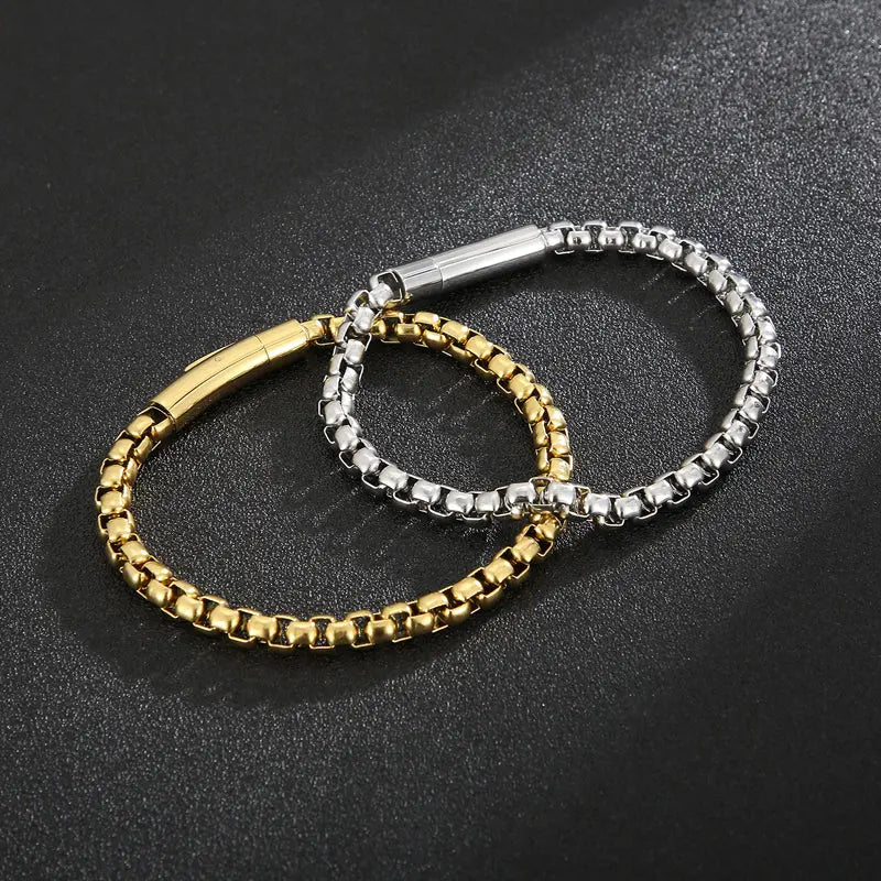 Minimalist Stainless Steel Bracelet