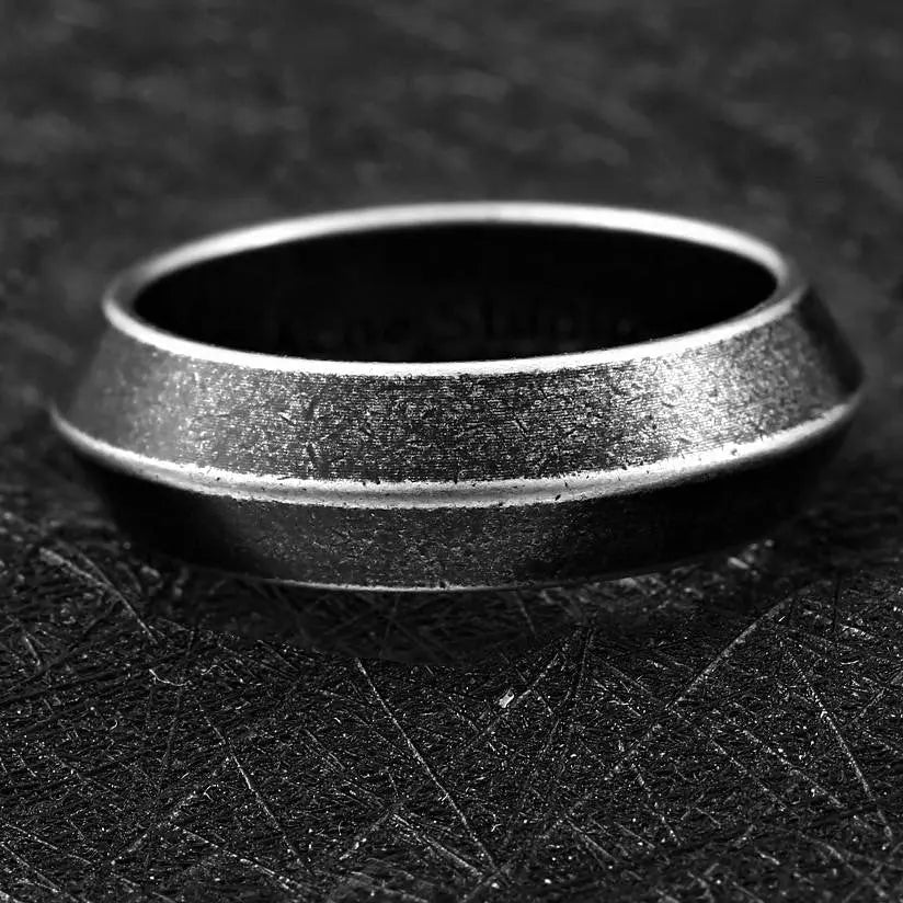 Minimalist Triangle Stainless Steel Ring