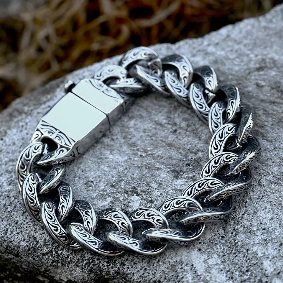 Mjolnir Chain Stainless Steel Bracelet