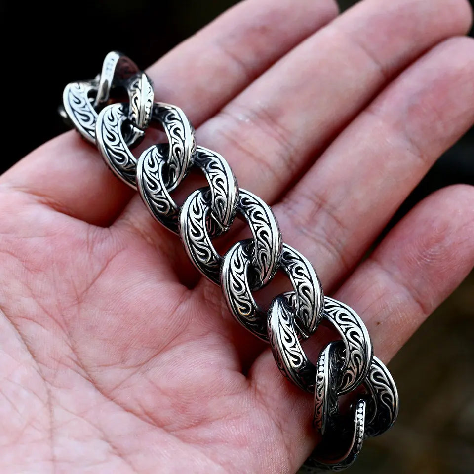 Mjolnir Chain Stainless Steel Bracelet
