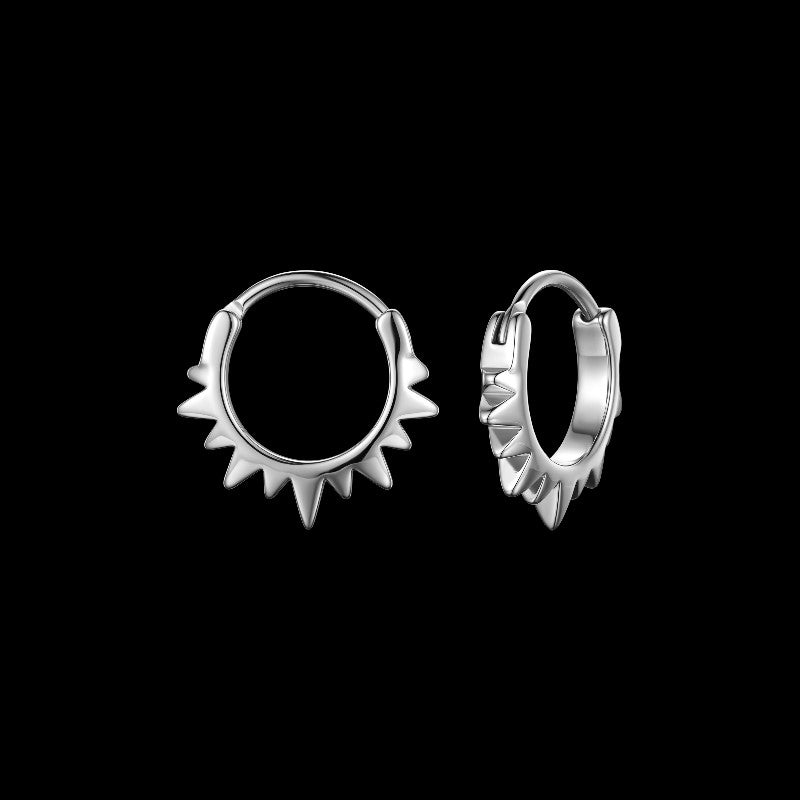 Serrated Earrings