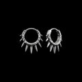 Spike Hoop Earrings