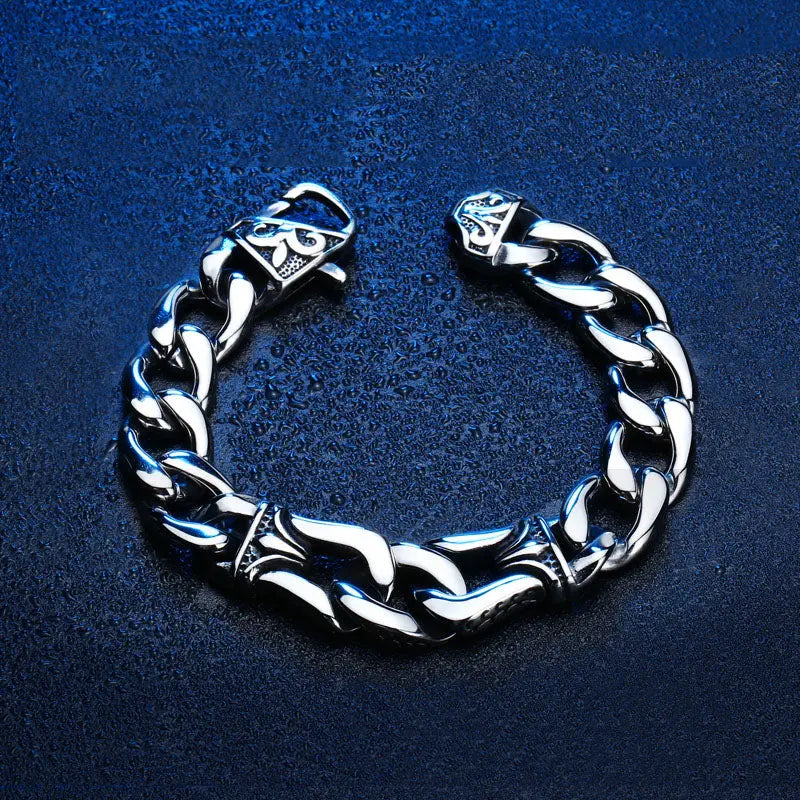 Mysterious Lock Stainless Steel Bracelets