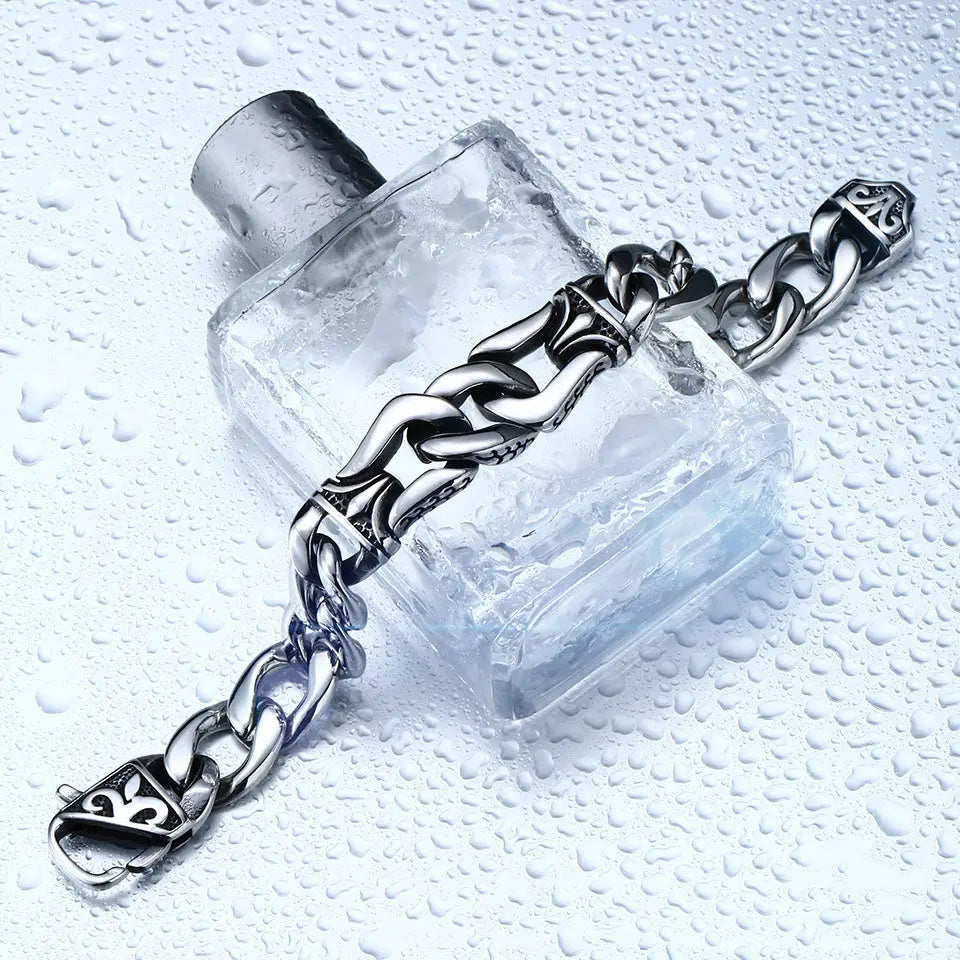 Mysterious Lock Stainless Steel Bracelets