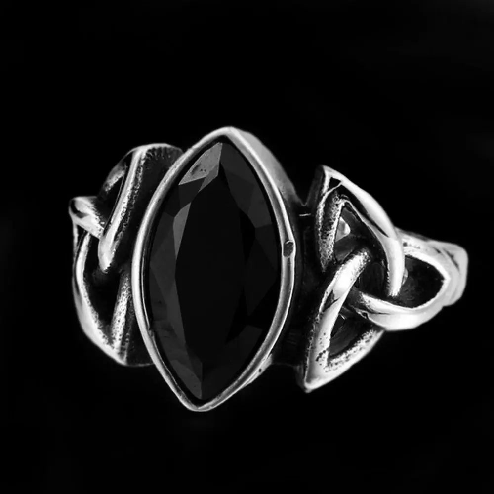 Navette Style Celtic Knot Ring