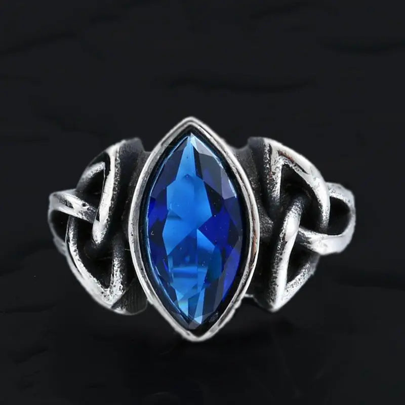 Navette Style Celtic Knot Ring