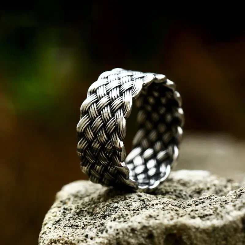 Nordic Viking Knot Stainless Steel Ring