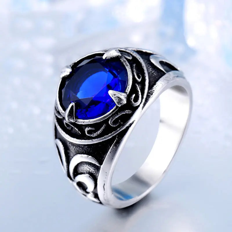 Norse Viking Knot Rune Stainless Steel Ring