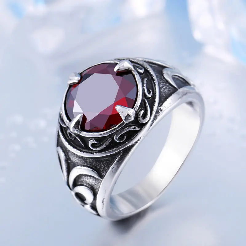 Norse Viking Knot Rune Stainless Steel Ring