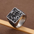 Octopus Skull Stainless Steel Ring
