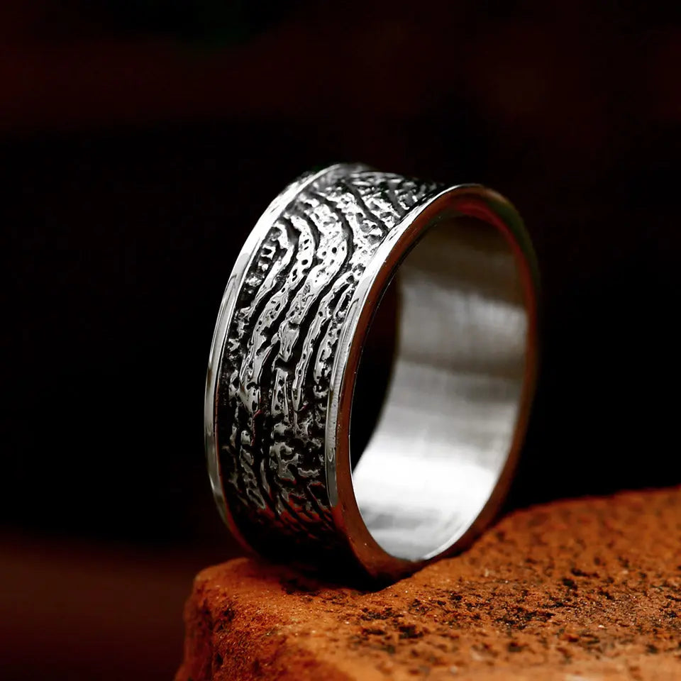 Owl Stainless Steel Ring Band