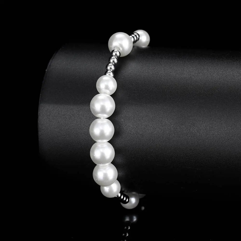 Pearl With Steel Necklace
