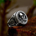 Pirate Skull Stainless Steel Ring