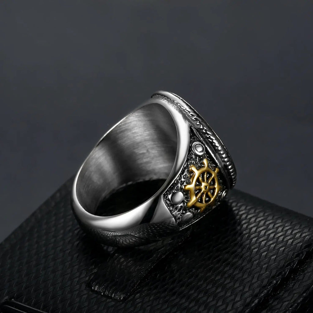 Pirate Skull Stainless Steel Ring