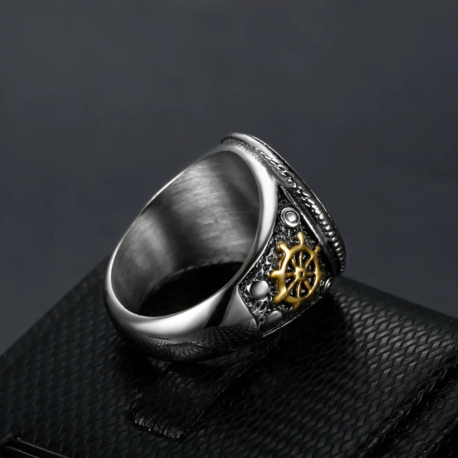 Pirate Skull Stainless Steel Ring