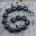 Punk Skull Chain Stainless Steel Bracelet