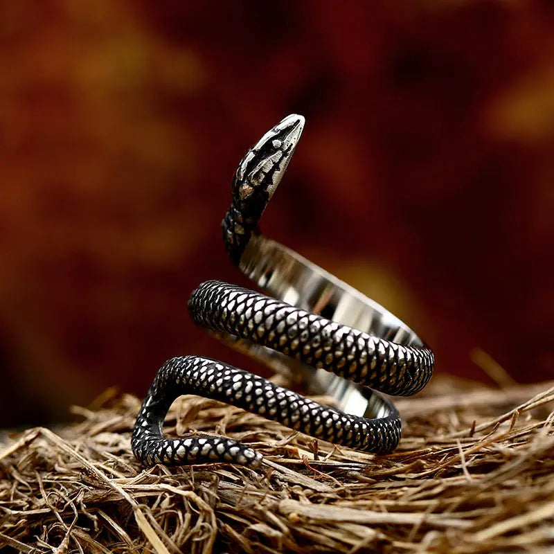 Python Stainless Steel Ring