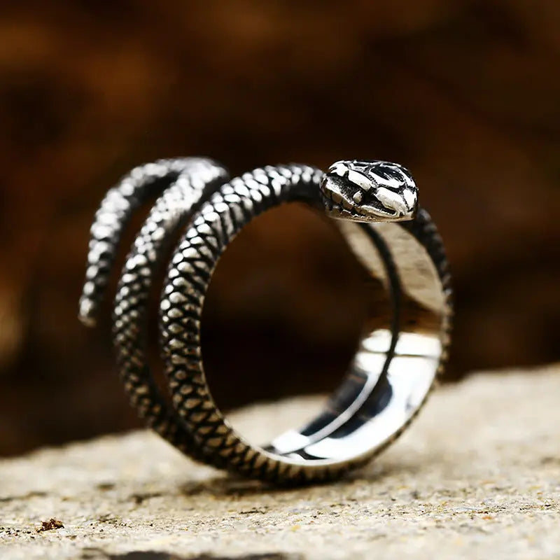 Python Stainless Steel Ring