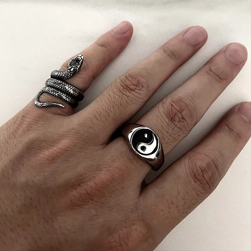 Python Stainless Steel Ring