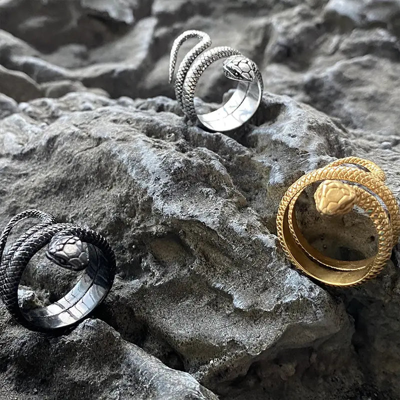 Python Stainless Steel Ring