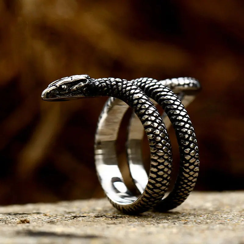 Python Stainless Steel Ring