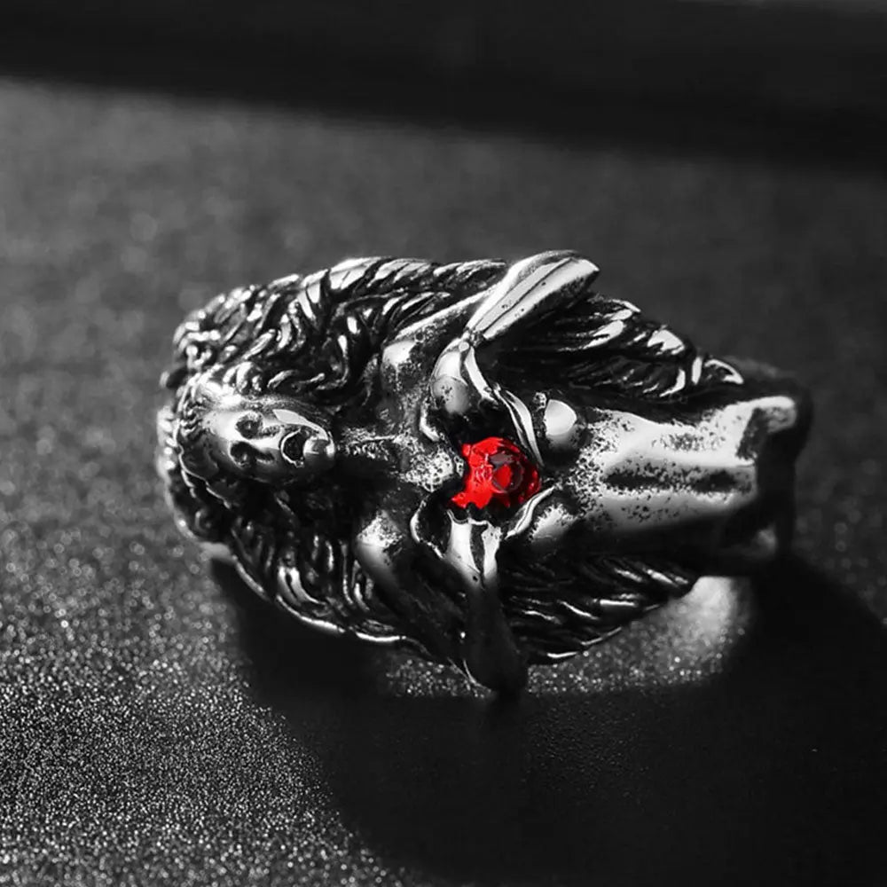 Rip The Heart Out Stainless Steel Ring