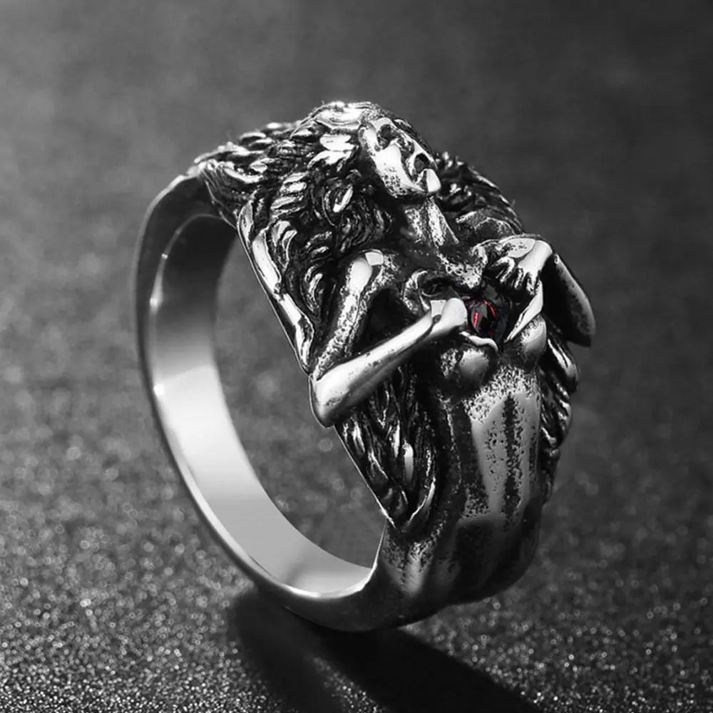 Rip The Heart Out Stainless Steel Ring