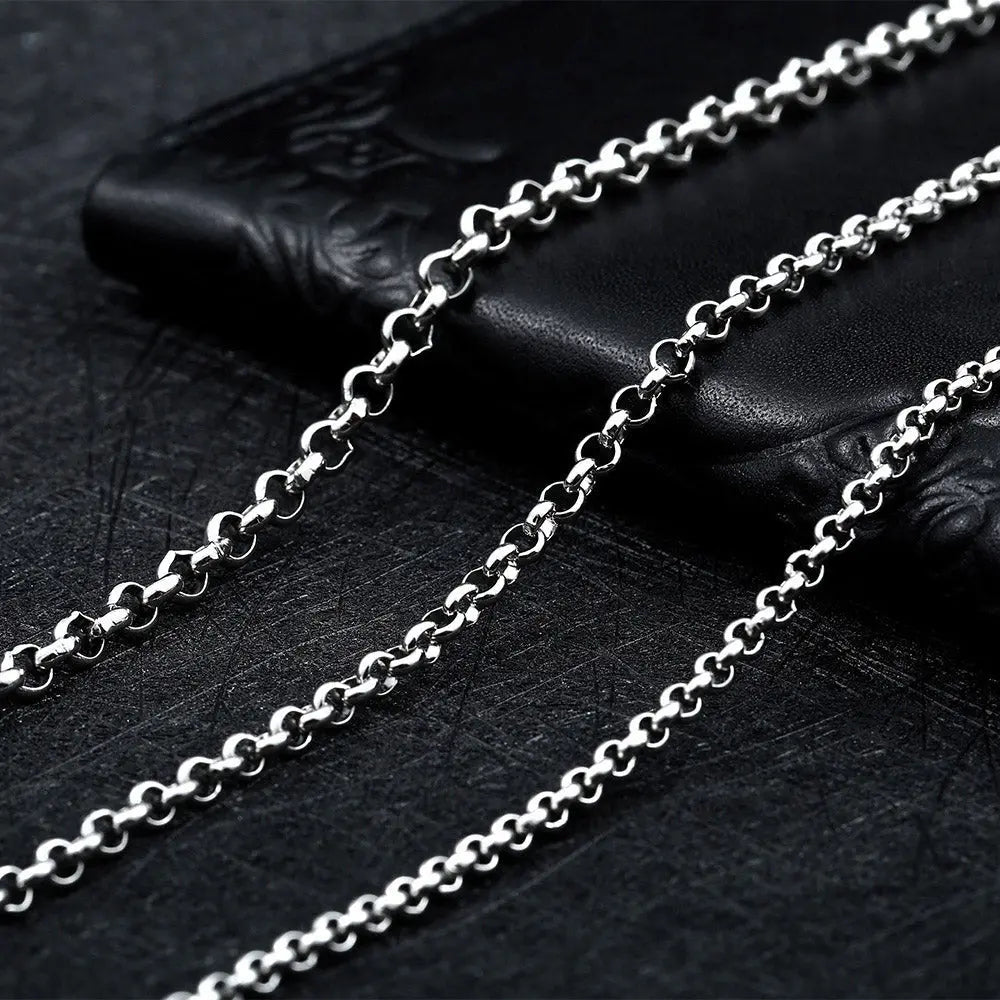 Rolo Chain Stainless Steel Necklace
