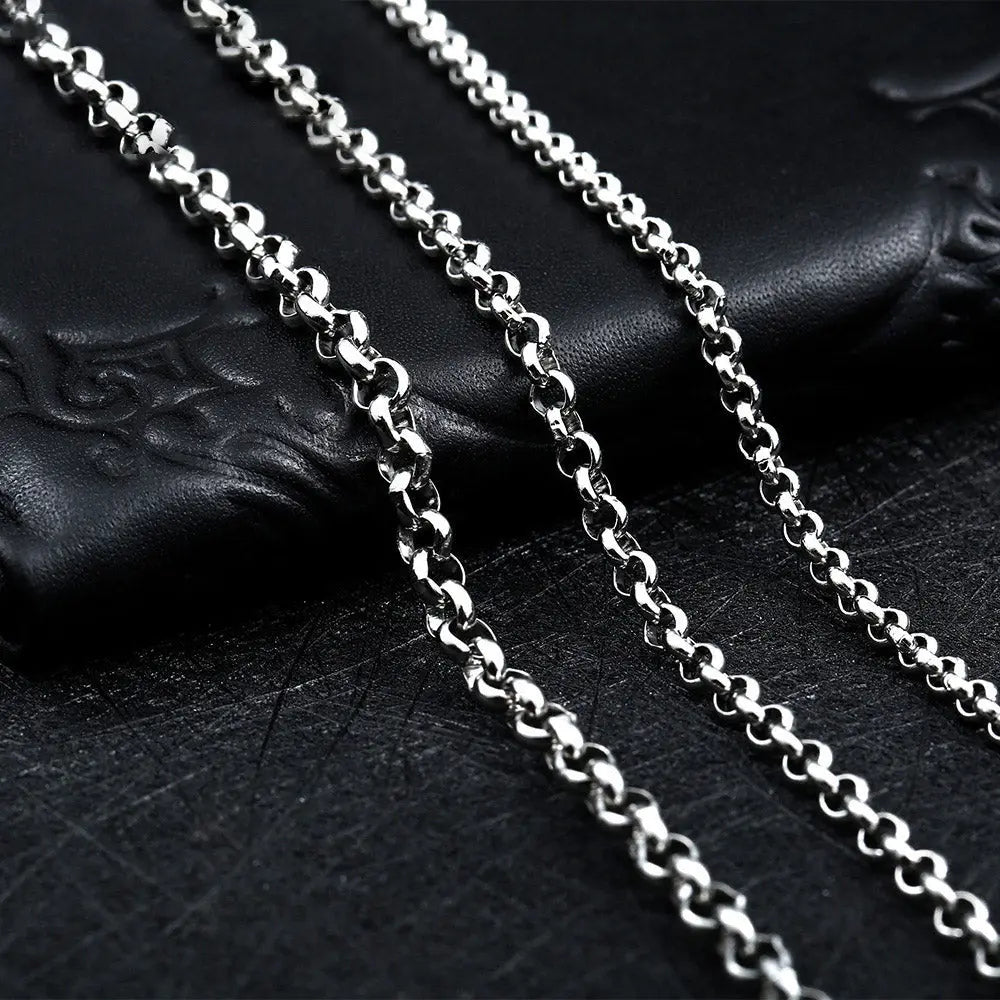Rolo Chain Stainless Steel Necklace