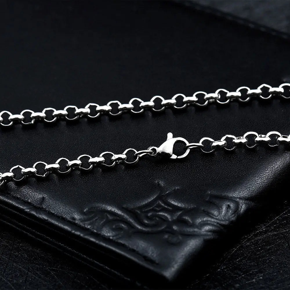 Rolo Chain Stainless Steel Necklace