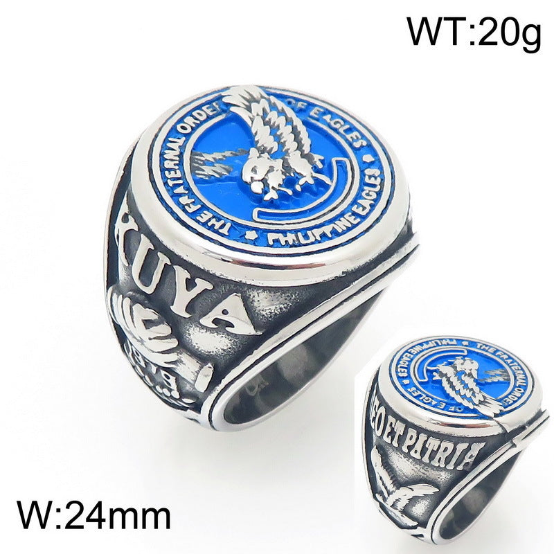 Fraternal Order of Eagles Signet Ring