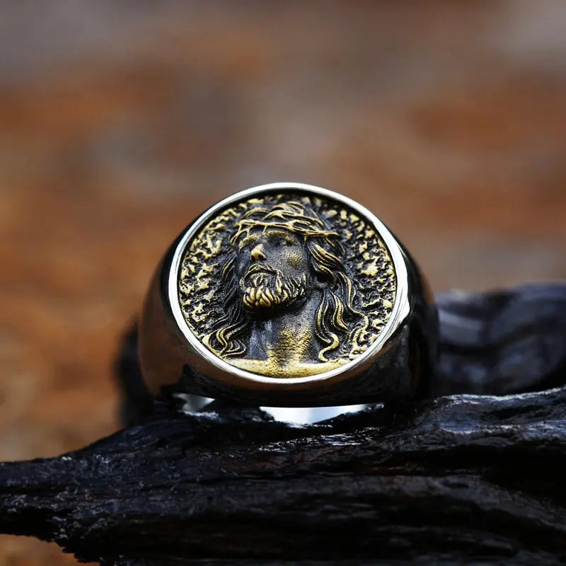 Savior Jesus Portrait Ring