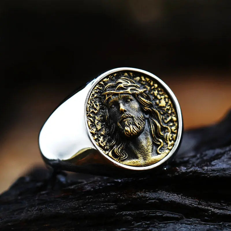 Savior Jesus Portrait Ring