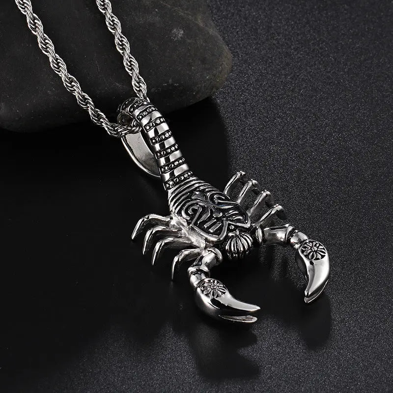 Scorpion Stainless Steel Animal Pendant