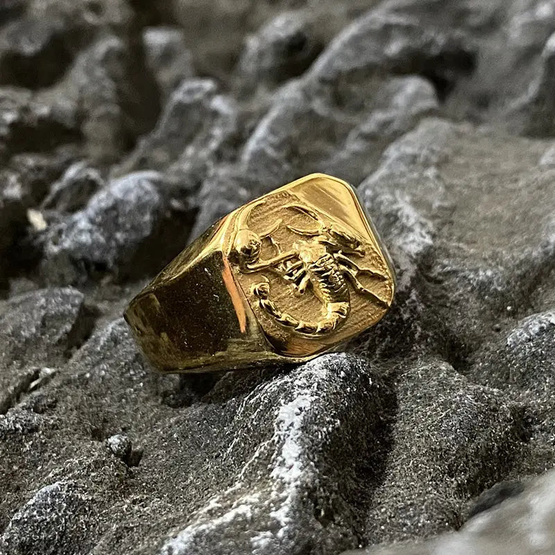 Scorpion Stainless Steel Ring