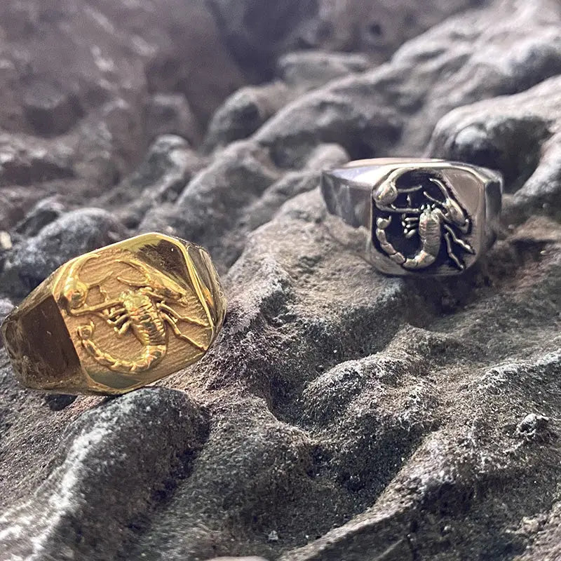 Scorpion Stainless Steel Ring