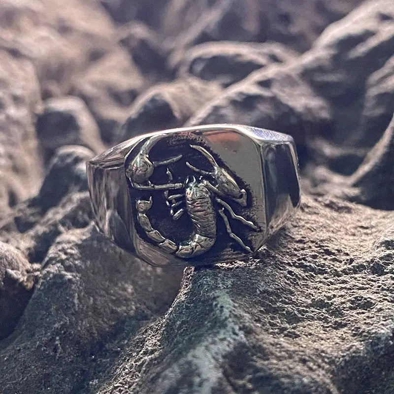 Scorpion Stainless Steel Ring