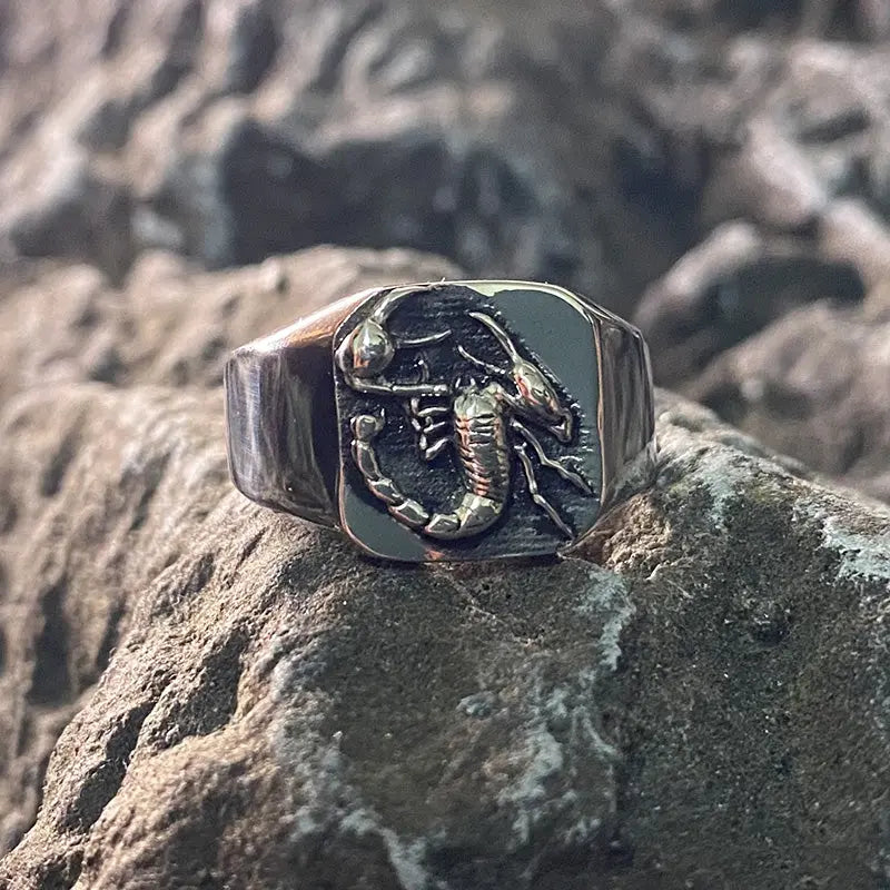 Scorpion Stainless Steel Ring