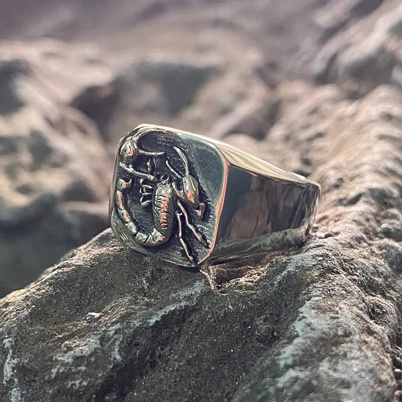 Scorpion Stainless Steel Ring