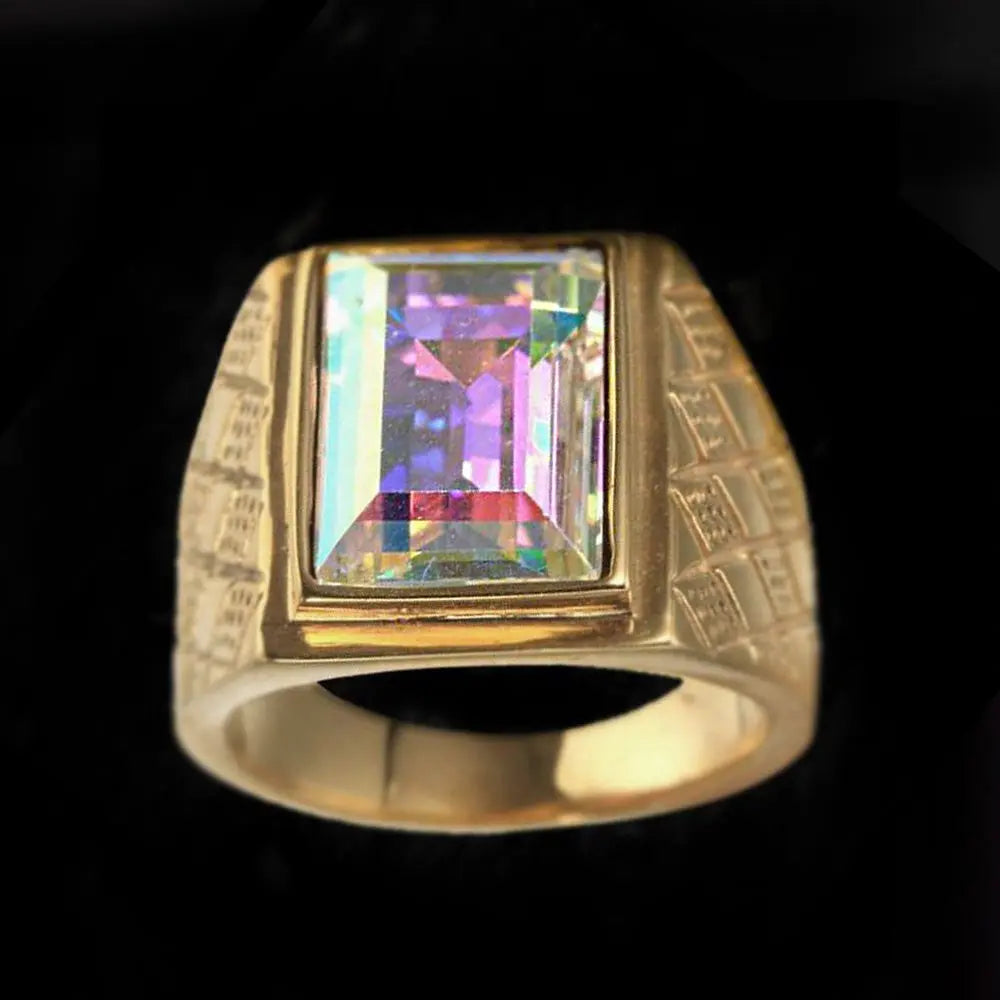 Simple Colored Gemstone Ring