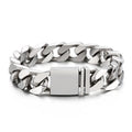 Simple Cuban Stainless Steel Bracelet