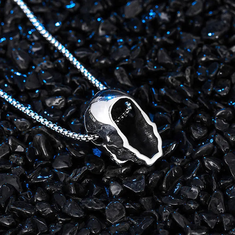Skull Head Stainless Steel Pendant