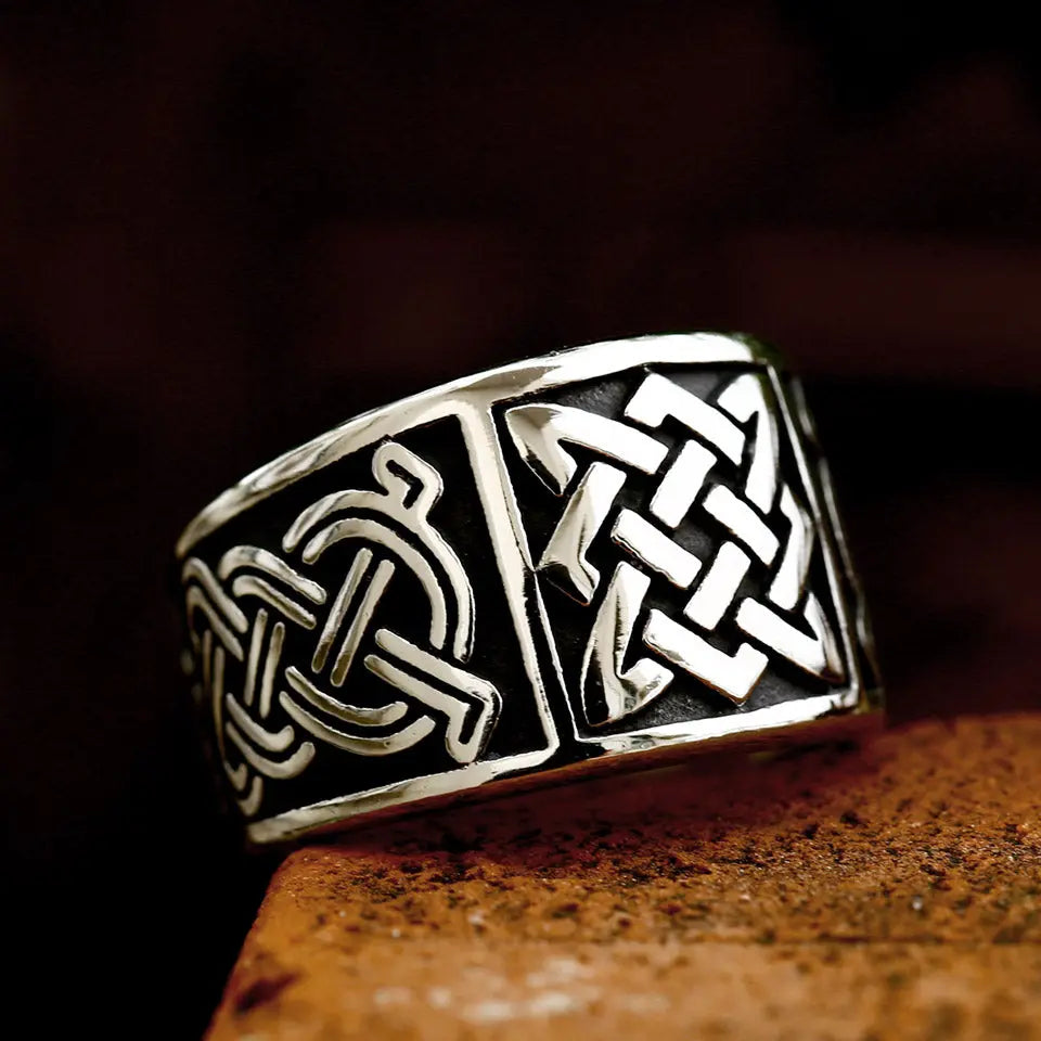 Slavic Star Of Russia Stainless Steel Ring