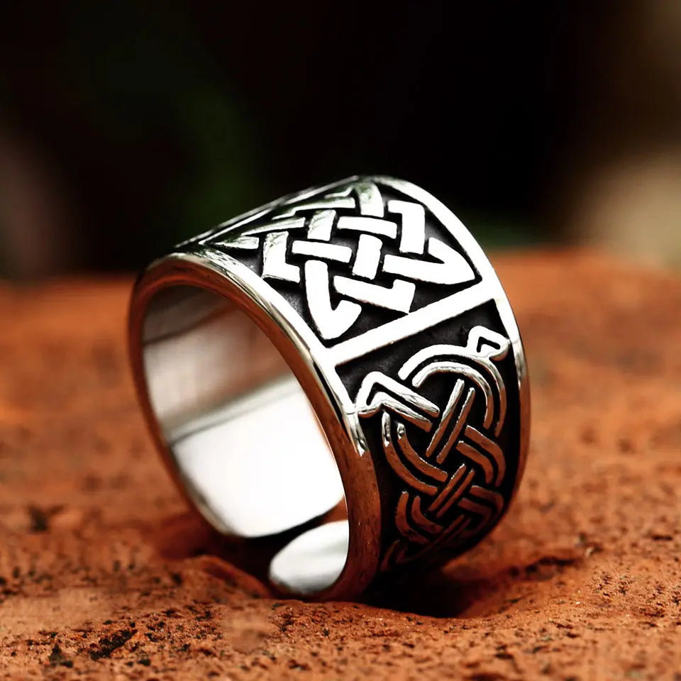 Slavic Star Of Russia Stainless Steel Ring