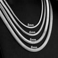 Snake Chain Stainless Steel Necklace